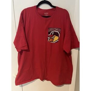 Toledo Mud Hens T-Shirt Minor League Baseball Adult Size 3XL Red Tee XXXL